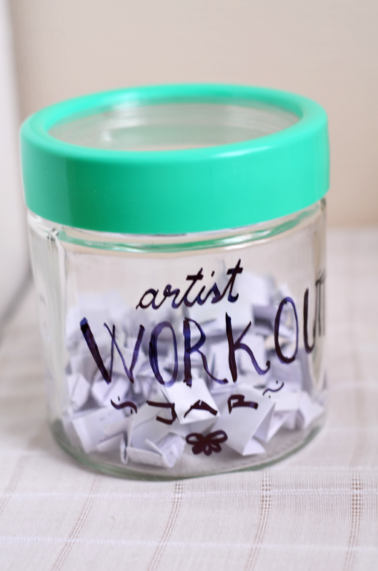 workout jar
